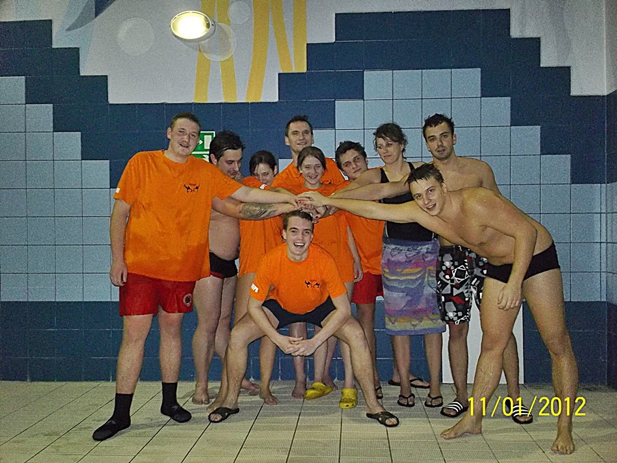 Hokej pod wodą Walenie Michałkowice I 2012